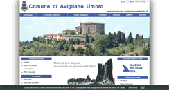 Desktop Screenshot of comune.aviglianoumbro.tr.it