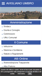 Mobile Screenshot of comune.aviglianoumbro.tr.it